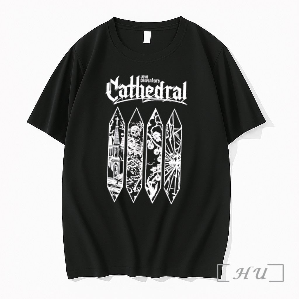 Officials John Carpenters Cathedral Gothic Horror Unisex T-shirt, Sweatshirt, Hoodie, Long Sleeve Tee - T-Shirt, Sweatshirt, Hoodie