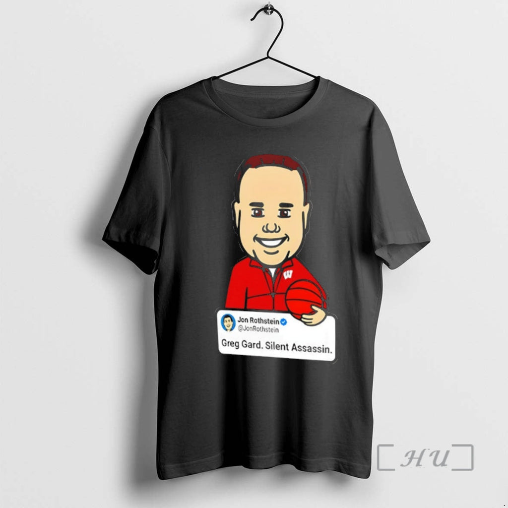 Officials Jon Rothstein Cartoon Basketball Greg Gard Silent Assassin T-Shirts, Hoodie, Sweatshirt - T-Shirt, Sweatshirt, Hoodie