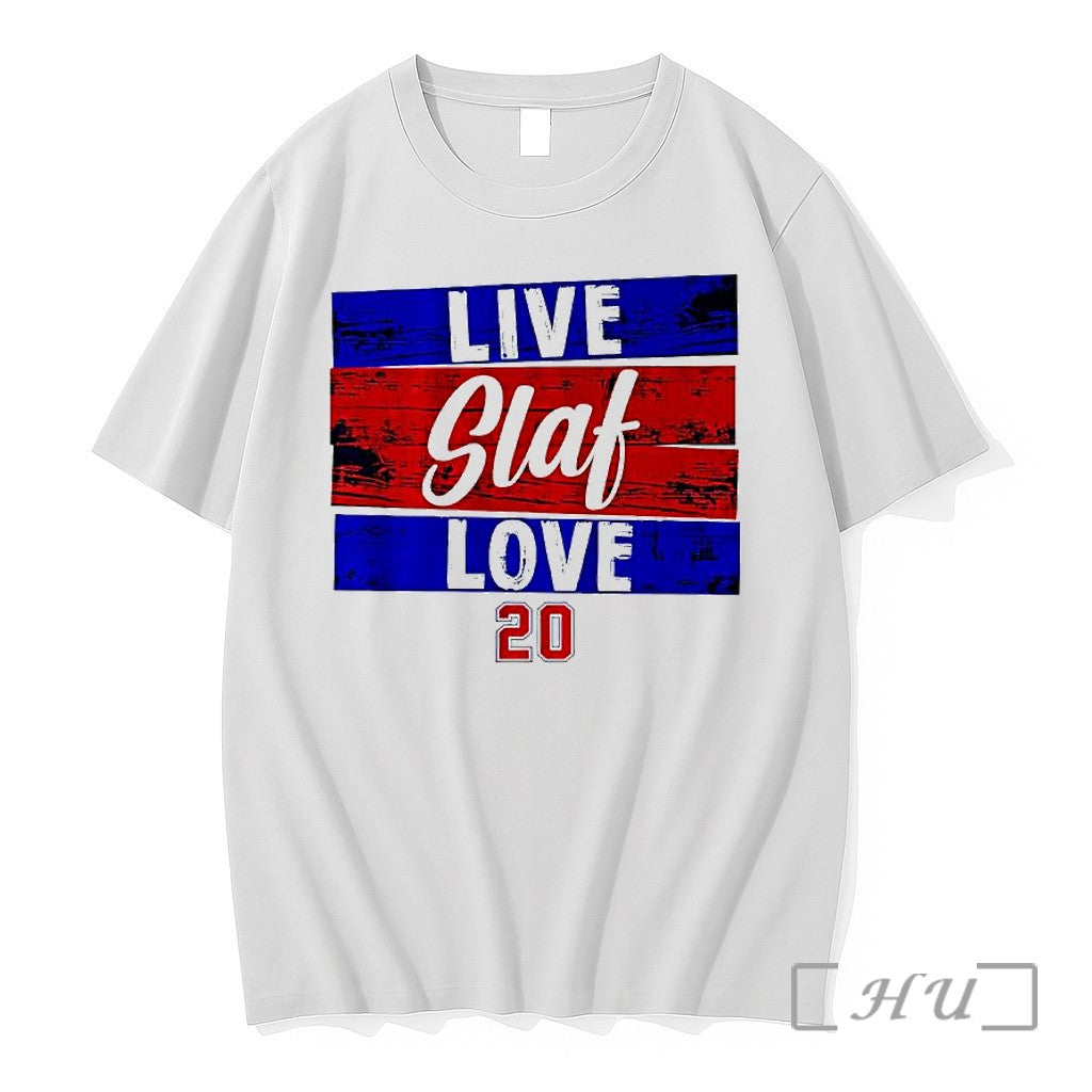 Officials Juraj Slafkovsky Montreal Canadiens Hockey Live Slaf Love 20 Unisex T-shirt, Sweatshirt, Hoodie, Long Sleeve Tee - T-Shirt, Sweatshirt, Hoodie