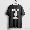 Officials Justice For Iryna Zarutska T Shirt Sweatshirt Png Unisex T-shirt, Sweatshirt, Hoodie, Long Sleeve Tee - T-Shirt, Sweatshirt, Hoodie