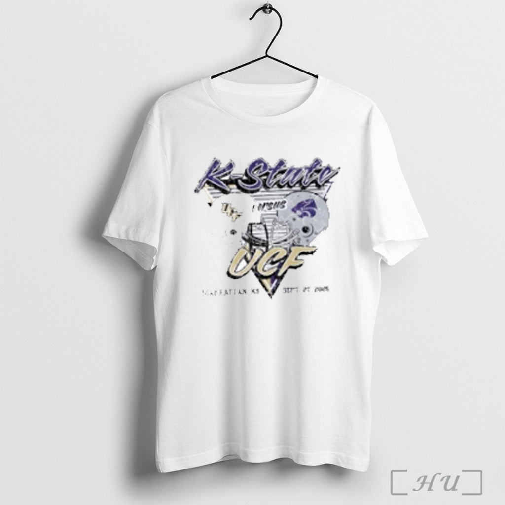 Officials K State Wildcats Football Vs Ucf Golden Knights Manhattan Ks Sept 27 2025 Unisex T-shirt, Sweatshirt, Hoodie, Long Sleeve Tee - T-Shirt, Sweatshirt, Hoodie