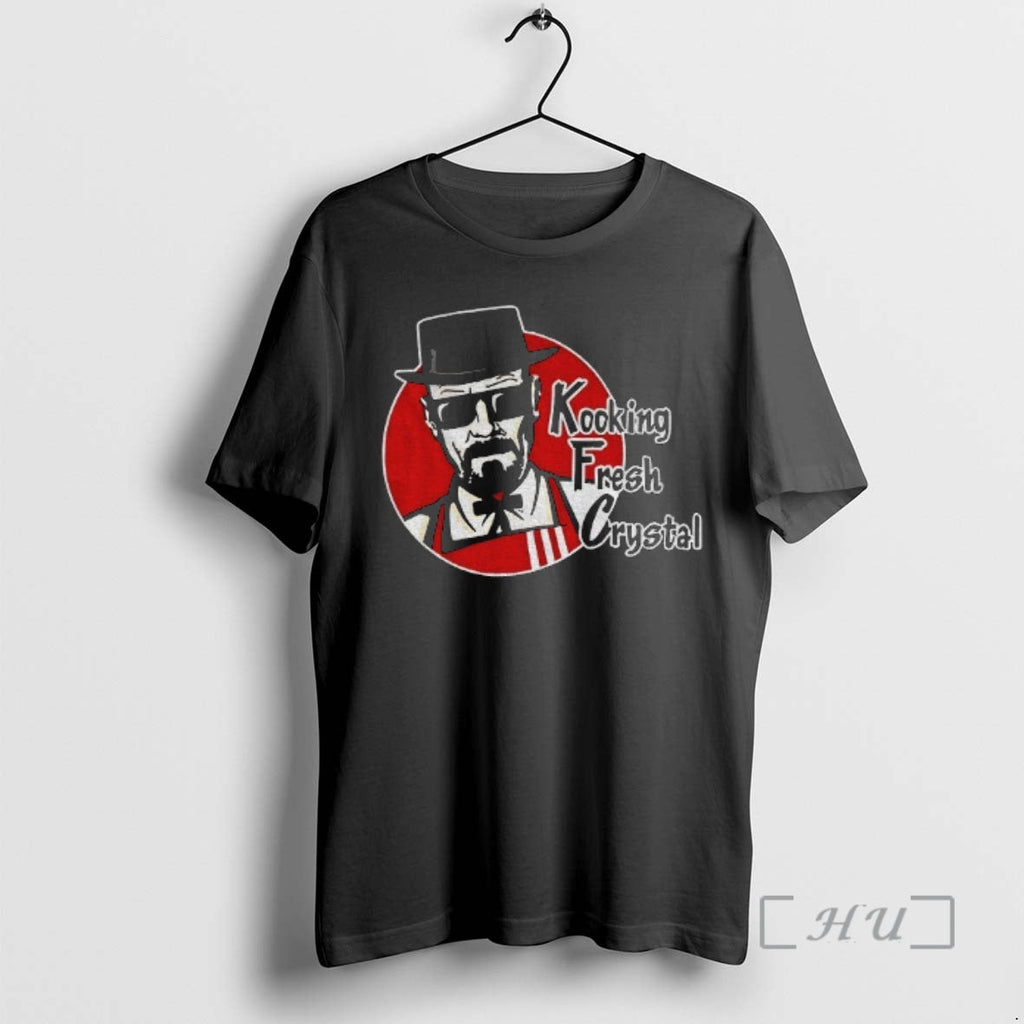 Officials Kfc Kooking Fresh Crystal Parody Logo Unisex T-shirt, Sweatshirt, Hoodie, Long Sleeve Tee - T-Shirt, Sweatshirt, Hoodie