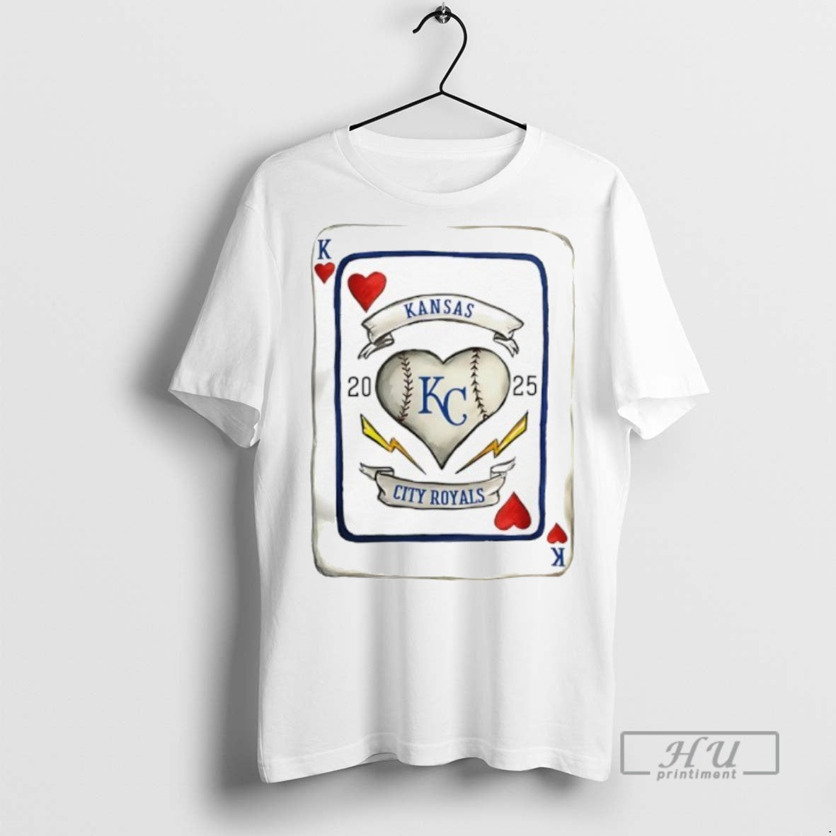Officials Kansas City Royals Playcard 2025 T Shirt Unisex T-shirt, Sweatshirt, Hoodie, Long Sleeve Tee - T-Shirt, Sweatshirt, Hoodie