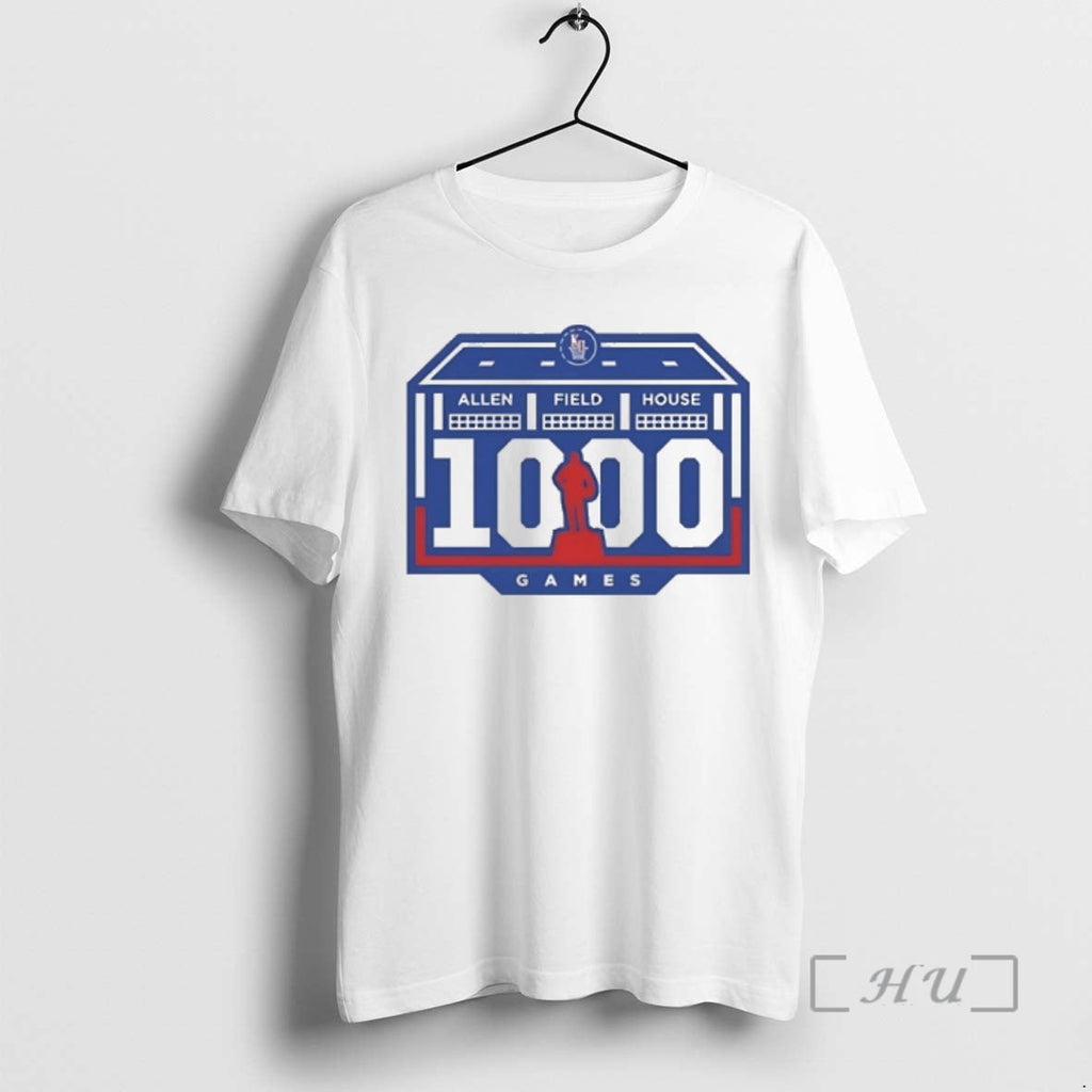 Officials Kansas Jayhawks Allen Fieldhouse 1000th Game T-Shirts, Hoodie, Sweatshirt - T-Shirt, Sweatshirt, Hoodie