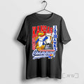 Officials Kansas Jayhawks Baseball Big 12 Regular Season Champions Mascot Trophy Premium T Shirts Sweater - T-Shirt, Sweatshirt, Hoodie