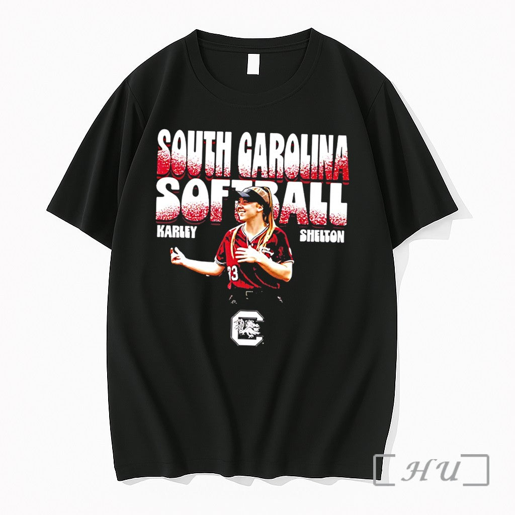 Officials Karley Shelton South Carolina Softball Vintage Tee Unisex T-shirt, Sweatshirt, Hoodie, Long Sleeve Tee - T-Shirt, Sweatshirt, Hoodie
