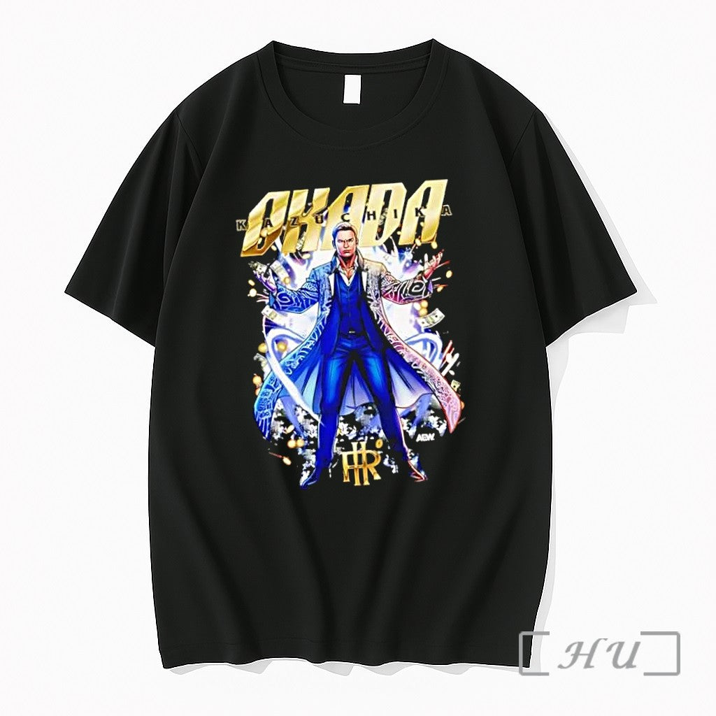 Officials Kazuchika Okada Rainmaker Aew Wrestling Unisex T-shirt, Sweatshirt, Hoodie, Long Sleeve Tee - T-Shirt, Sweatshirt, Hoodie