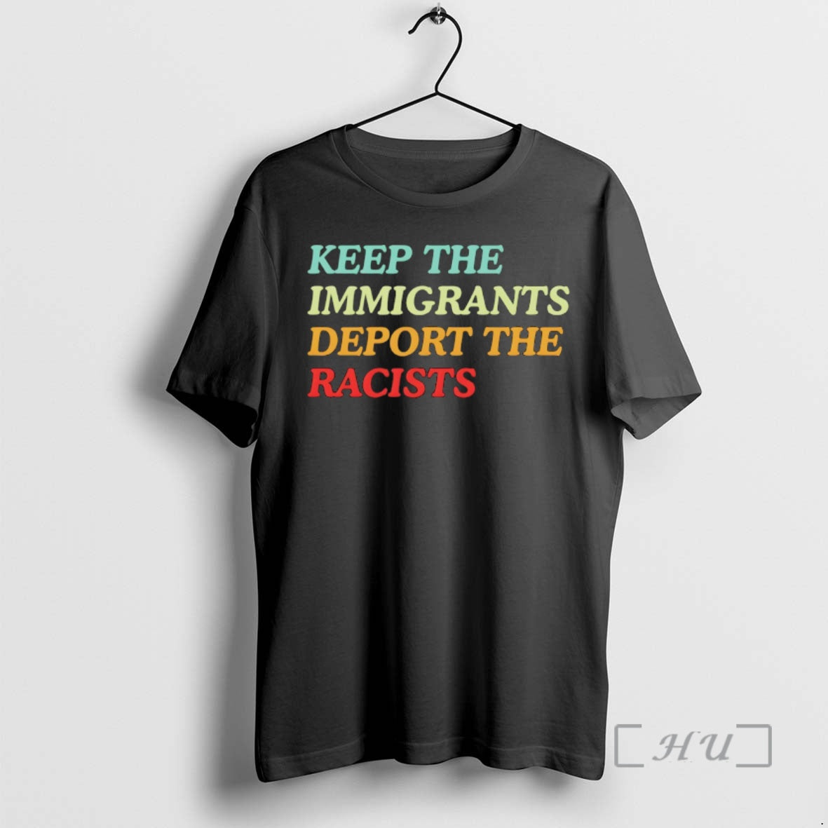 Officials Keep The Immigrants Deport The Racist Anti Trump Unisex T-shirt, Sweatshirt, Hoodie, Long Sleeve Tee - T-Shirt, Sweatshirt, Hoodie