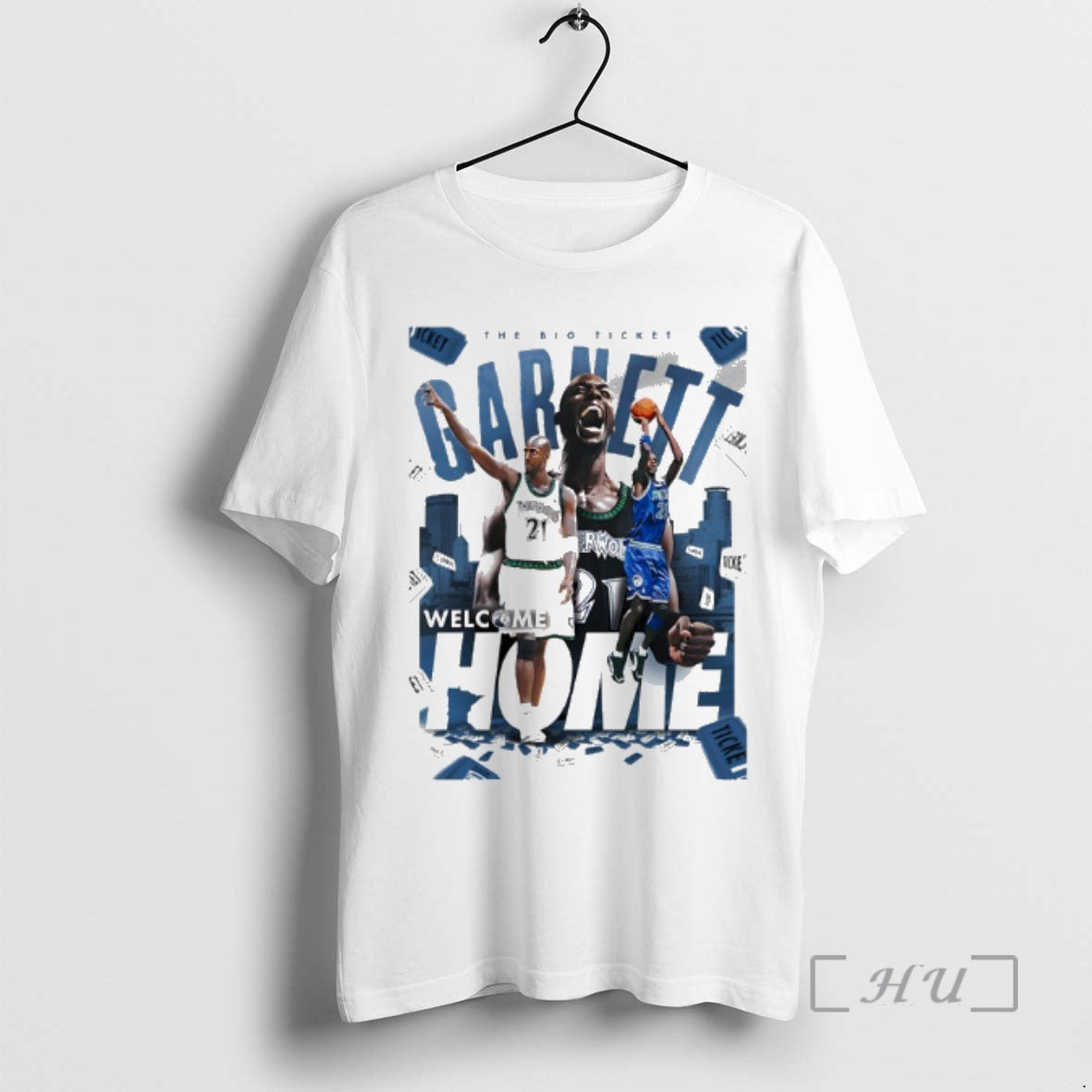 Officials Kevin Garnett Minnesota Timberwolves Big Ticket Welcome Home T-Shirts, Hoodie, Sweatshirt - T-Shirt, Sweatshirt, Hoodie