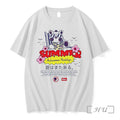 Officials Kibo Chill Bear Midsummer Nostalgic Summer 2026 Vacation Graphic White Premium T Shirts Sweater - T-Shirt, Sweatshirt, Hoodie