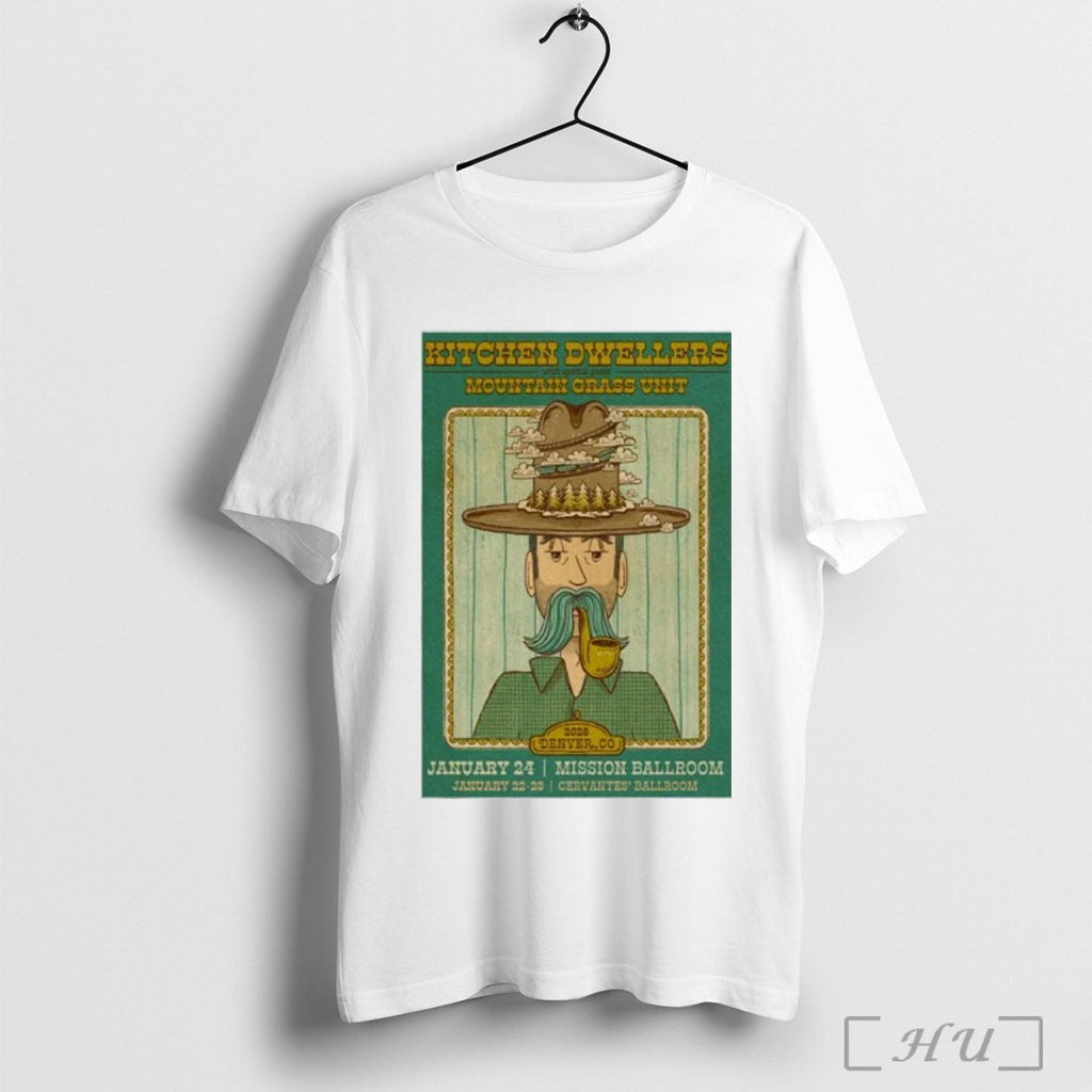 Officials Kitchen Dwellers Denver Colorado Jan 24 2026 T Shirt Unisex T-shirt, Sweatshirt, Hoodie, Long Sleeve Tee - T-Shirt, Sweatshirt, Hoodie