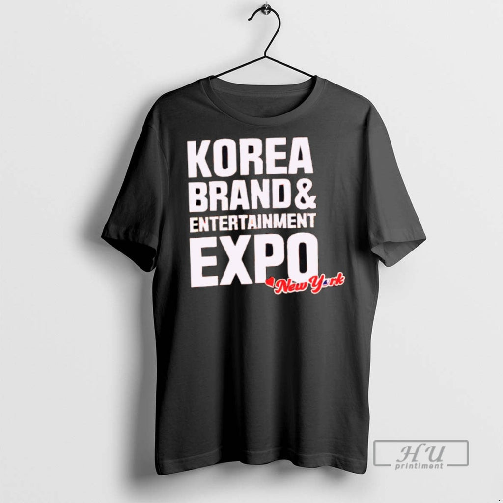 Officials Korea Brand And Entertainment Expo New York T Shirt Unisex T-shirt, Sweatshirt, Hoodie, Long Sleeve Tee - T-Shirt, Sweatshirt, Hoodie