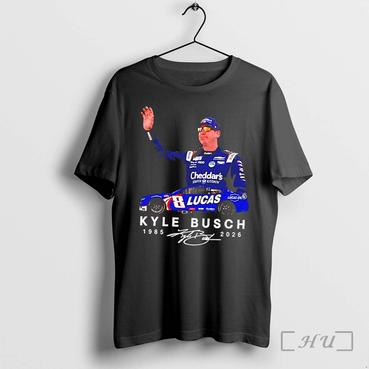 Officials Kyle Busch 1985 2026 Nascar Death Tee Unisex T-shirt, Sweatshirt, Hoodie, Long Sleeve Tee - T-Shirt, Sweatshirt, Hoodie
