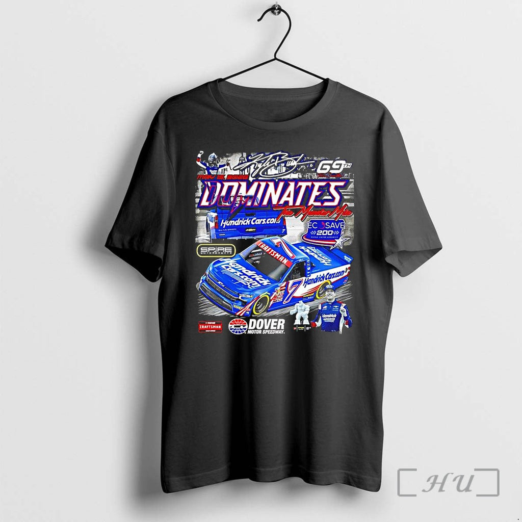 Officials Kyle Busch 2026 Dover Truck Series Race Win Signature Unisex T-shirt, Sweatshirt, Hoodie, Long Sleeve Tee - T-Shirt, Sweatshirt, Hoodie