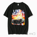 Officials Kyle Busch 8 Rebel Live Against The Grain Tee Unisex T-shirt, Sweatshirt, Hoodie, Long Sleeve Tee - T-Shirt, Sweatshirt, Hoodie