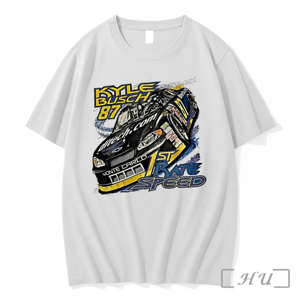 Officials Kyle Busch 87 Monte Carlo 1st Rate Speed Unisex T-shirt, Sweatshirt, Hoodie, Long Sleeve Tee - T-Shirt, Sweatshirt, Hoodie