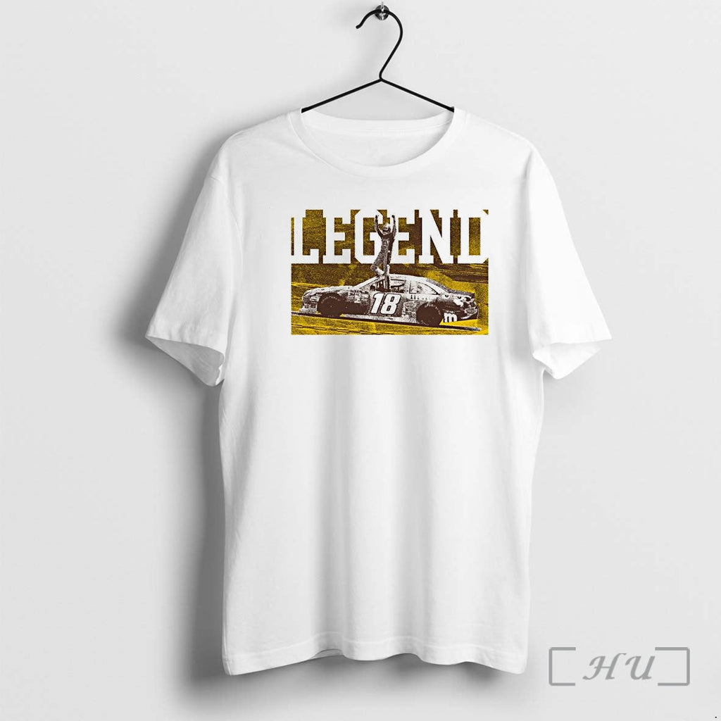 Officials Kyle Busch Nascar Legend Number 18 Unisex T-shirt, Sweatshirt, Hoodie, Long Sleeve Tee - T-Shirt, Sweatshirt, Hoodie