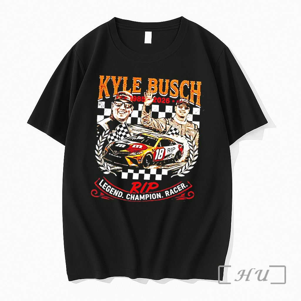 Officials Kyle Busch Rowdy 1985 2026 Legend Champion Racer Tee Unisex T-shirt, Sweatshirt, Hoodie, Long Sleeve Tee - T-Shirt, Sweatshirt, Hoodie