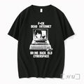 Officials Lain Iwakura Fuck Dead Internet Bring Back Old Cyberspace Unisex T-shirt, Sweatshirt, Hoodie, Long Sleeve Tee - T-Shirt, Sweatshirt, Hoodie