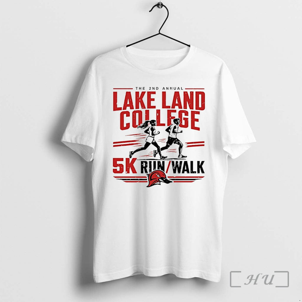 Officials Lake Land College The 2nd Annual 2026 5k Run Walk Premium T Shirts Sweater Unisex T-shirt, Sweatshirt, Hoodie, Long Sleeve Tee - T-Shirt, Sweatshirt, Hoodie