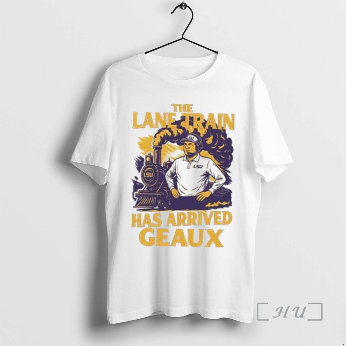 Officials Lane Kiffinn Lsuu Louisiana Tigers Train Has Arrived Geaux T-Shirts, Hoodie, Sweatshirt - T-Shirt, Sweatshirt, Hoodie