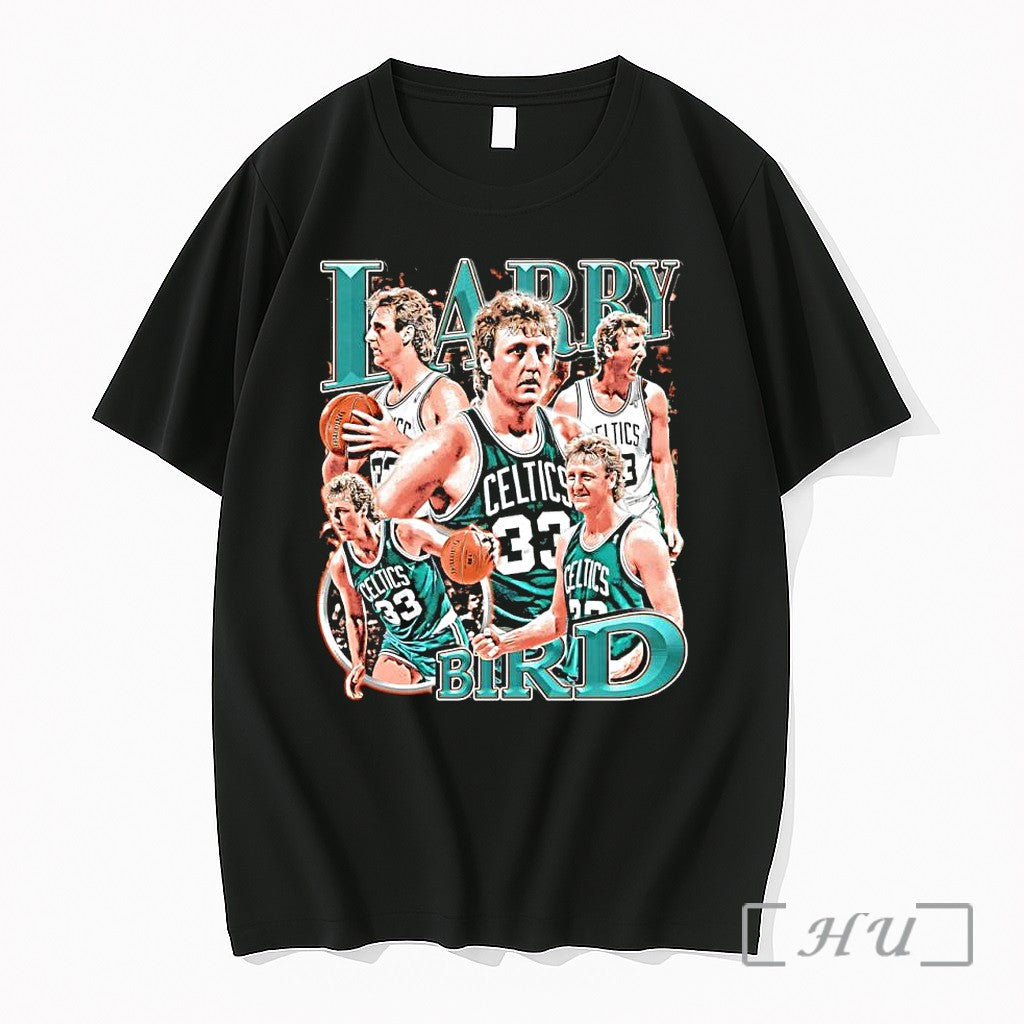Officials Larry Bird Boston Celtics 33 Nba Collage 90s Graphic Unisex T-shirt, Sweatshirt, Hoodie, Long Sleeve Tee - T-Shirt, Sweatshirt, Hoodie