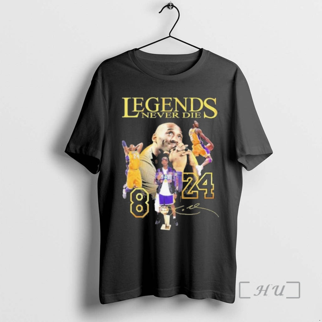 Officials Legends Never Die Kobe Bryant 8 24 T-Shirts, Hoodie, Sweatshirt - T-Shirt, Sweatshirt, Hoodie