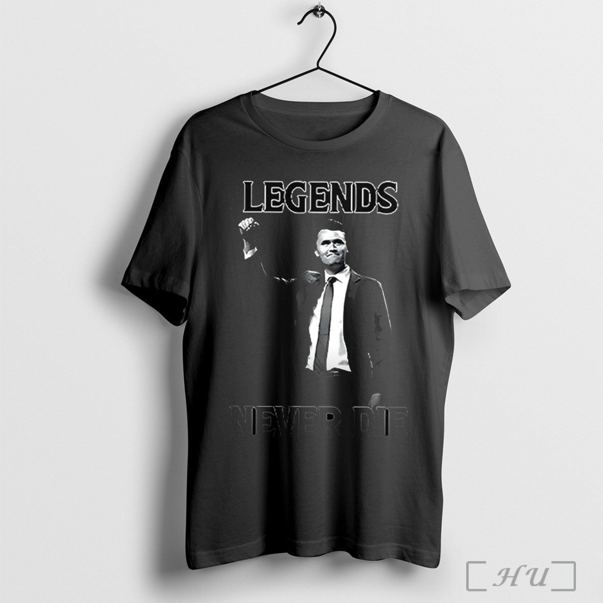 Officials Legends Never Die Charlie Kirk T Shirt Unisex T-shirt, Sweatshirt, Hoodie, Long Sleeve Tee - T-Shirt, Sweatshirt, Hoodie