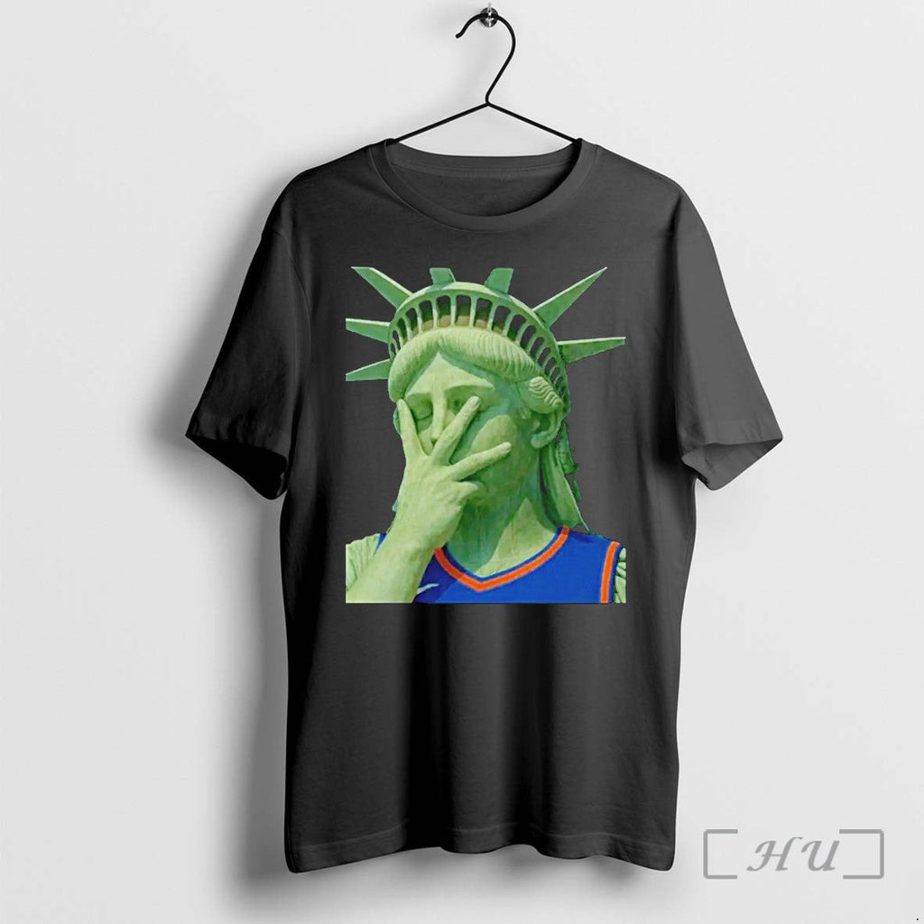 Officials Liberty And Brunson For All Jalen Brunson 3 Points Pose Premium T Shirts Sweater - T-Shirt, Sweatshirt, Hoodie