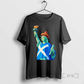 Officials Liberty Statue Wearing Scotland Flag T-Shirts, Hoodie, Sweatshirt - T-Shirt, Sweatshirt, Hoodie