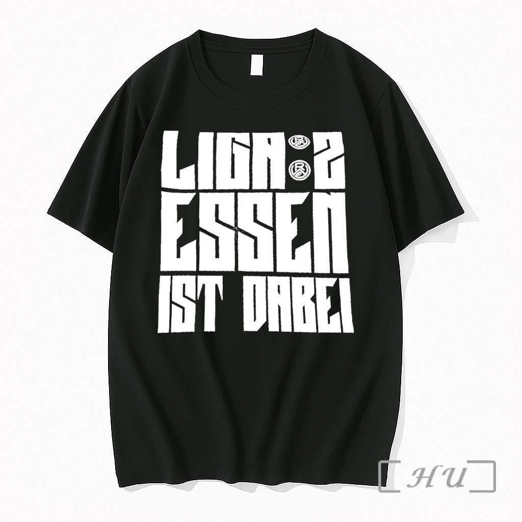Officials Liga 2 Essen Ist Dabei Football Club Unisex T-shirt, Sweatshirt, Hoodie, Long Sleeve Tee - T-Shirt, Sweatshirt, Hoodie