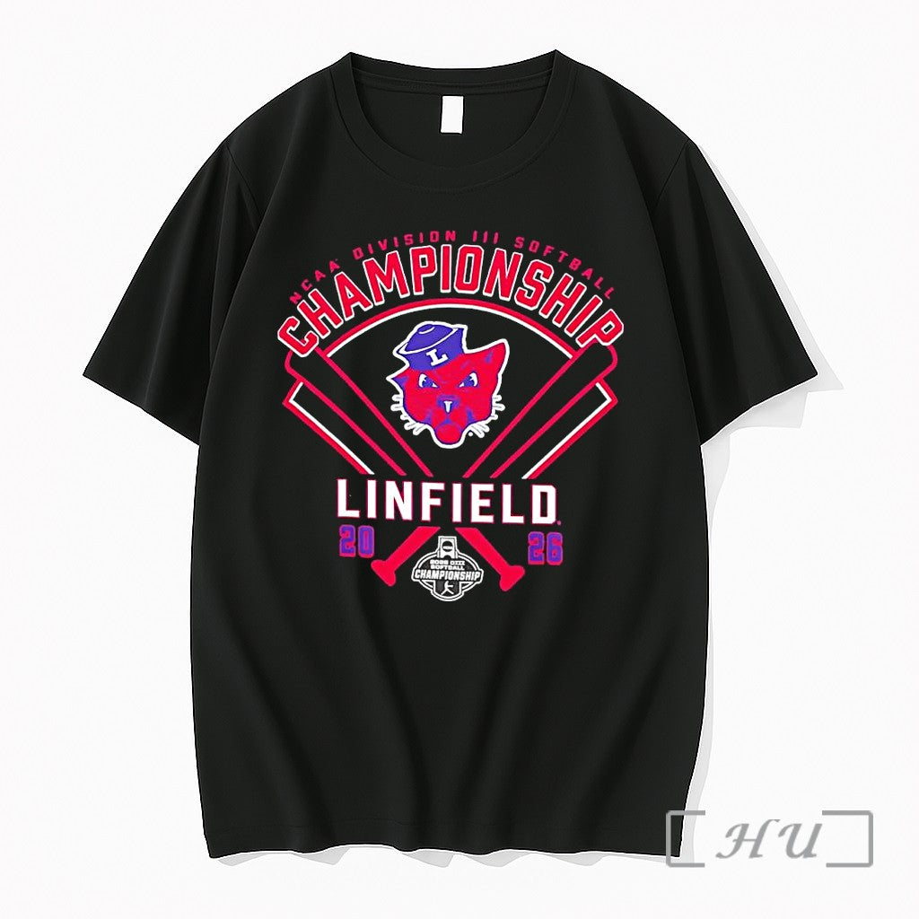 Officials Linfield Wildcats 2026 Ncaa Diii Softball Championship Unisex T-shirt, Sweatshirt, Hoodie, Long Sleeve Tee - T-Shirt, Sweatshirt, Hoodie