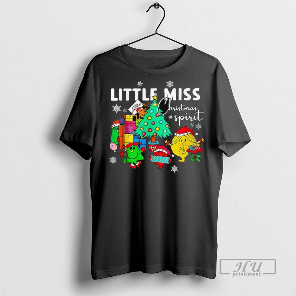 Officials Little Miss Christmas Spirit T Shirts Unisex T-shirt, Sweatshirt, Hoodie, Long Sleeve Tee - T-Shirt, Sweatshirt, Hoodie