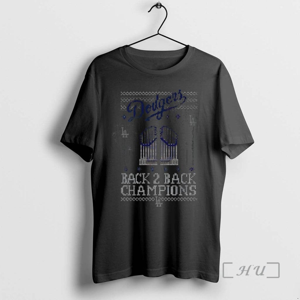 Officials Los Angeles Dodgers Back 2 Back Champions Trophy 8bit Game T-Shirts, Hoodie, Sweatshirt - T-Shirt, Sweatshirt, Hoodie
