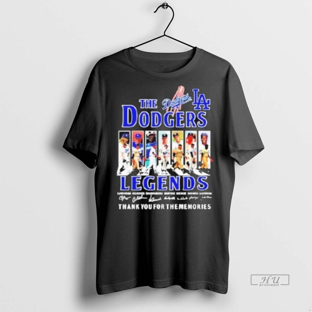 Officials Los Angeles Dodgers Baseball Team Legends Thanks You For The Memories Cover Abbey Road - T-Shirt, Sweatshirt, Hoodie