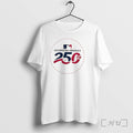 Officials Los Angeles Dodgers Celebrating Americas 250th Logo Tee Unisex T-shirt, Sweatshirt, Hoodie, Long Sleeve Tee - T-Shirt, Sweatshirt, Hoodie