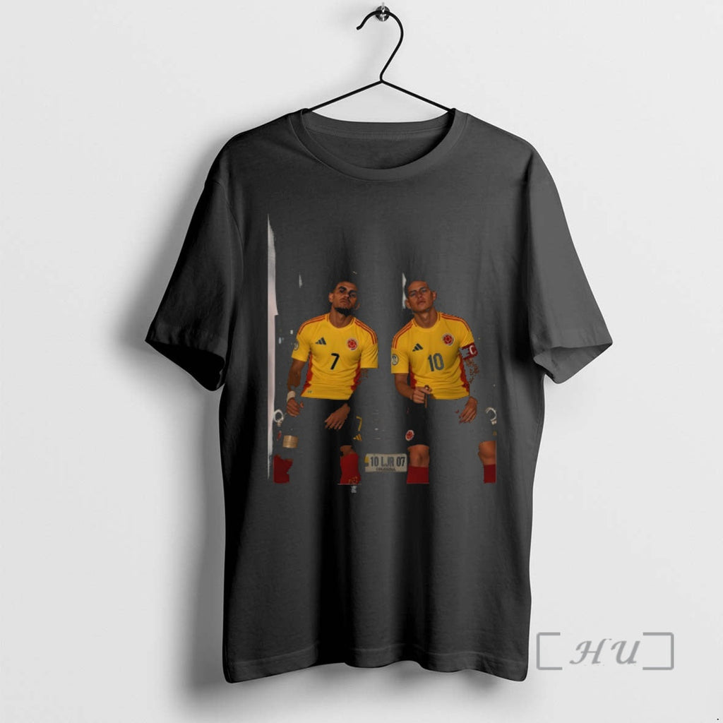 Officials Luis Diaz James Rodriguez Colombia World Cup Fc Gang 2026 Premium T Shirts Sweater - T-Shirt, Sweatshirt, Hoodie
