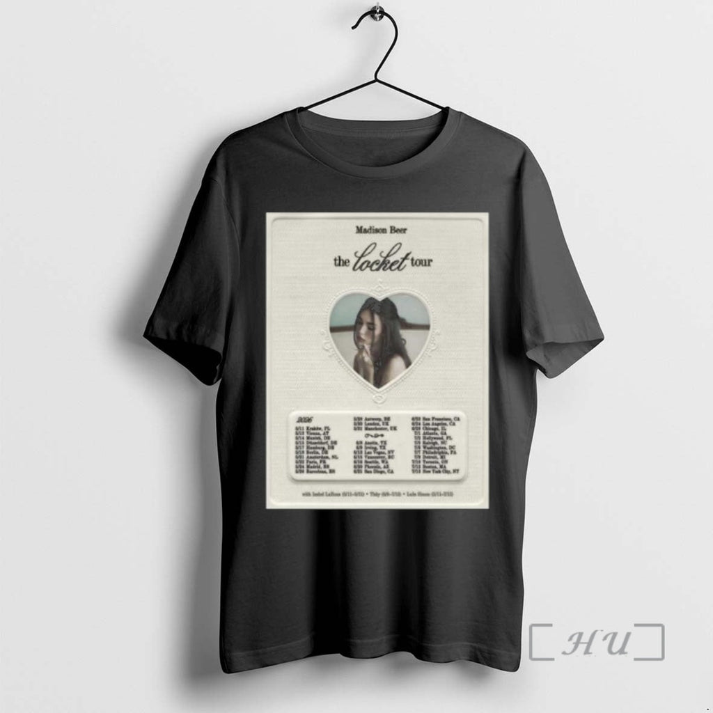 Officials Madison Beer Locket Tour 2026 World Tour Schedule Dates T-Shirts, Hoodie, Sweatshirt - T-Shirt, Sweatshirt, Hoodie