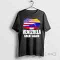 Officials Make Venezuela Great Again Usa Flag Colorful T-Shirts, Hoodie, Sweatshirt - T-Shirt, Sweatshirt, Hoodie