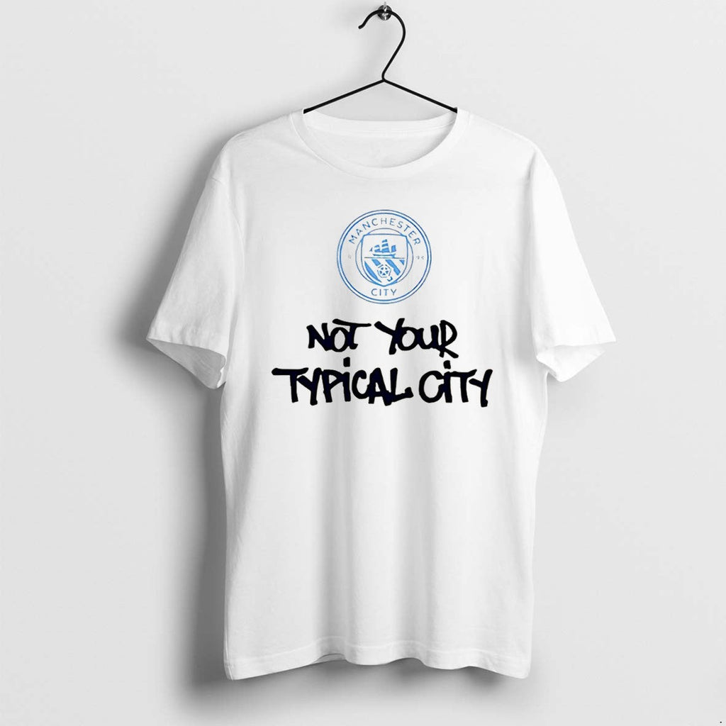 Officials Manchester City Not Your Typical City 25 26 Tee Premium T Shirt Unisex T-shirt, Sweatshirt, Hoodie, Long Sleeve Tee - T-Shirt, Sweatshirt, Hoodie