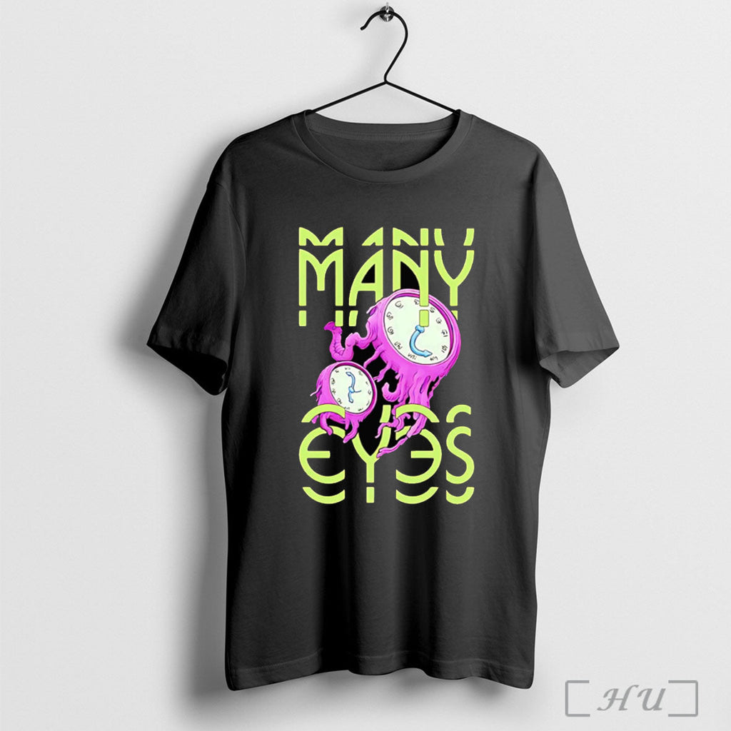 Officials Many Eyes Purple Clocks T Shirt Unisex T-shirt, Sweatshirt, Hoodie, Long Sleeve Tee - T-Shirt, Sweatshirt, Hoodie