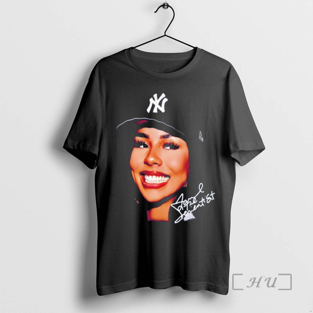 Officials Mariah Scientist Wearing New York Yankees Hat Baseball Mlb T-Shirts, Hoodie, Sweatshirt - T-Shirt, Sweatshirt, Hoodie