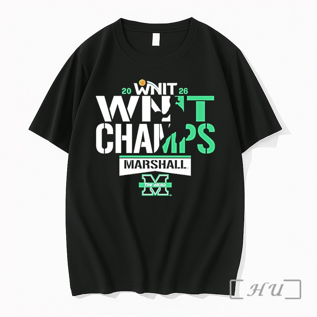 Officials Marshall Thundering Herd 2026 Nit Womens Basketball Champions Unisex T-shirt, Sweatshirt, Hoodie, Long Sleeve Tee - T-Shirt, Sweatshirt, Hoodie