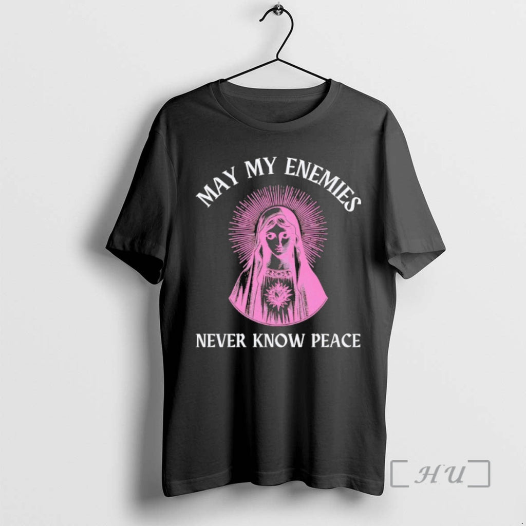 Officials May In Enemies Never Know Peace Dj Mac Rascal Mother Mary Premium T Shirts Unisex T-shirt, Sweatshirt, Hoodie, Long Sleeve Tee - T-Shirt, Sweatshirt, Hoodie