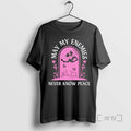 Officials May In Enemies Never Know Peace Dj Mac Rascal Skull Premium T Shirts Sweater Unisex T-shirt, Sweatshirt, Hoodie, Long Sleeve Tee - T-Shirt, Sweatshirt, Hoodie