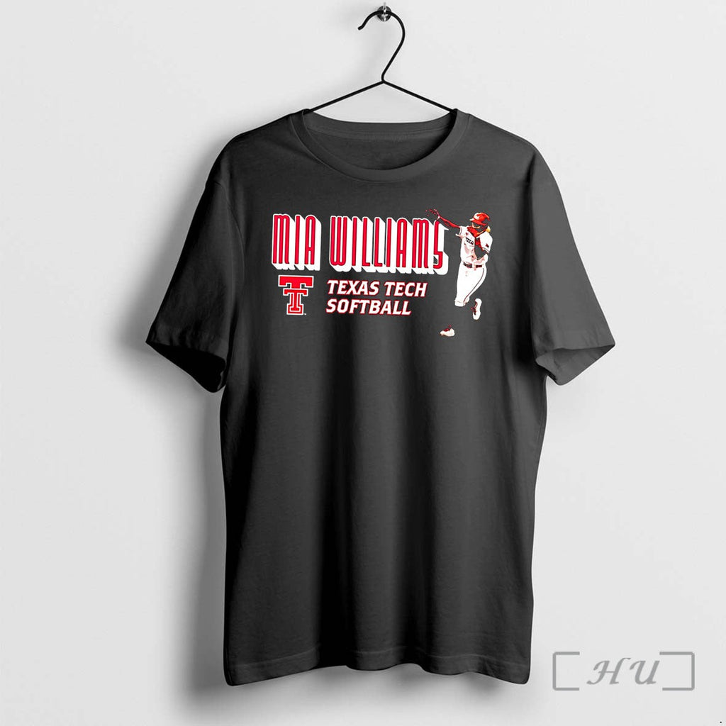 Officials Mia Williams Texas Tech Softball Vintage Tee Unisex T-shirt, Sweatshirt, Hoodie, Long Sleeve Tee - T-Shirt, Sweatshirt, Hoodie