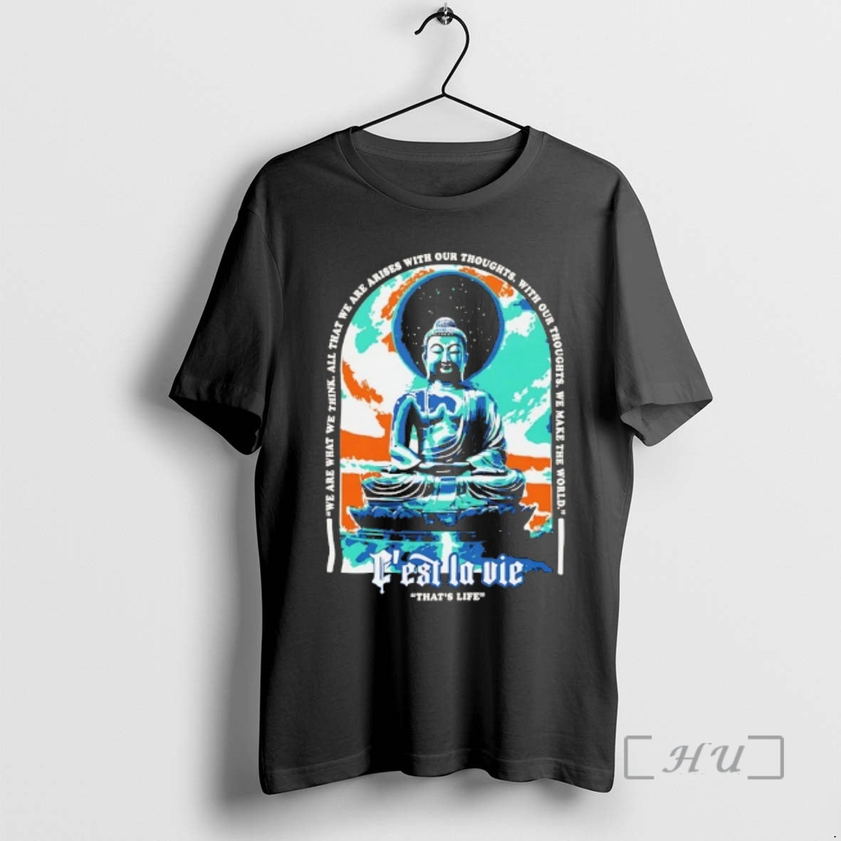 Officials Miami Dolphins Buddha Cest La Vie We Are What We Think T-Shirts, Hoodie, Sweatshirt - T-Shirt, Sweatshirt, Hoodie