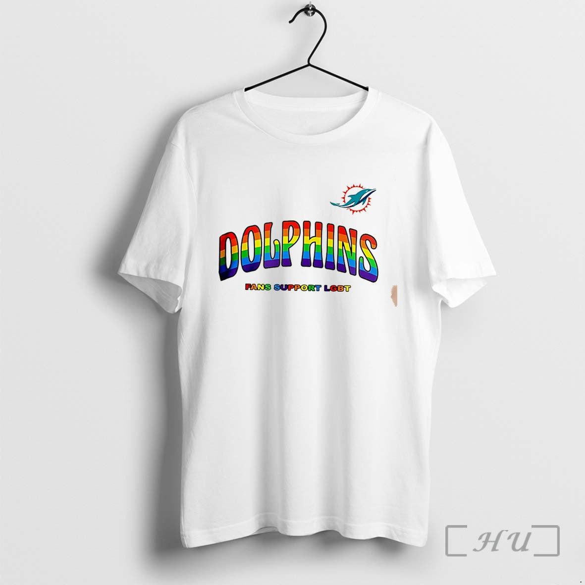 Officials Miami Dolphins Fans Support Lgbt Pride Month Tee Unisex T-shirt, Sweatshirt, Hoodie, Long Sleeve Tee - T-Shirt, Sweatshirt, Hoodie