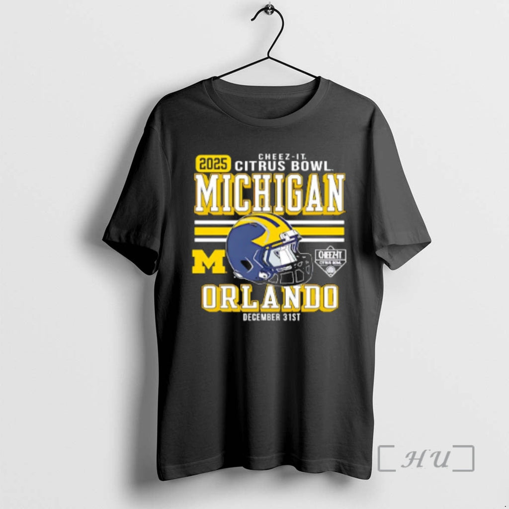 Officials Michigan Wolverines Football Cheez Citrus Bowl 2025 T-Shirts, Hoodie, Sweatshirt - T-Shirt, Sweatshirt, Hoodie