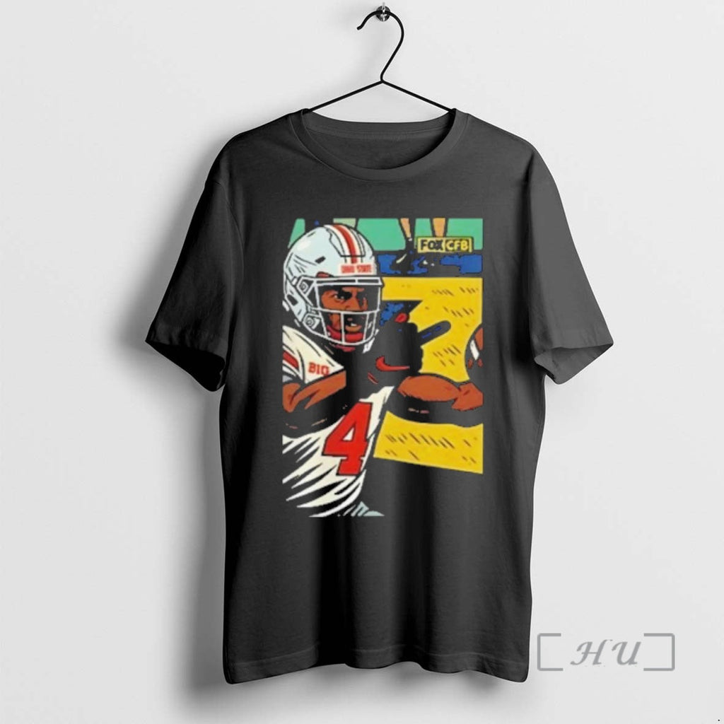 Officials Middle Finger Jeremiah Smith Flips Off Michigan Fan T-Shirts, Hoodie, Sweatshirt - T-Shirt, Sweatshirt, Hoodie